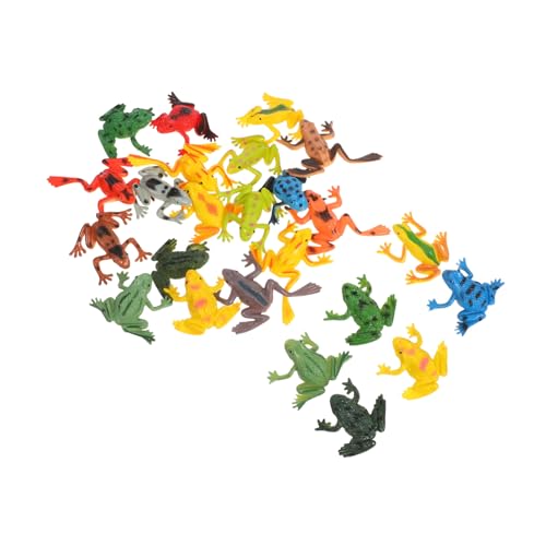 FONDOTIN 24 Stück Teiliges Froschfiguren Realistische Kleine Froschmodelle aus Kunststoff Naturgetreue Amphibienfiguren für Bildung Heimdekoration und Gartendisplay FONDOTIN 24 Stück Teiliges Froschfiguren Realistische Kleine Froschmodelle aus Kunststoff Naturgetreue Amphibienfiguren für Bildung Heimdekoration und Gartendisplay von FONDOTIN