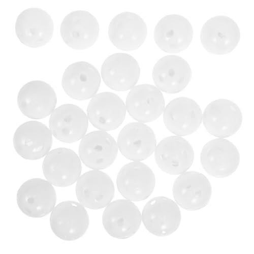 FONDOTIN 30 Stück DIY -puppenglockenball Lärmmacher Ersatz Rasselkugel Quietschgeräuschemacher Plüschring Rassel Runder Puppenlärmmacher Musikspielzeug Aus Kunststoff Weiß Abs FONDOTIN 30 Stück DIY -puppenglockenball Lärmmacher Ersatz Rasselkugel Quietschgeräuschemacher Plüschring Rassel Runder Puppenlärmmacher Musikspielzeug Aus Kunststoff Weiß Abs von FONDOTIN