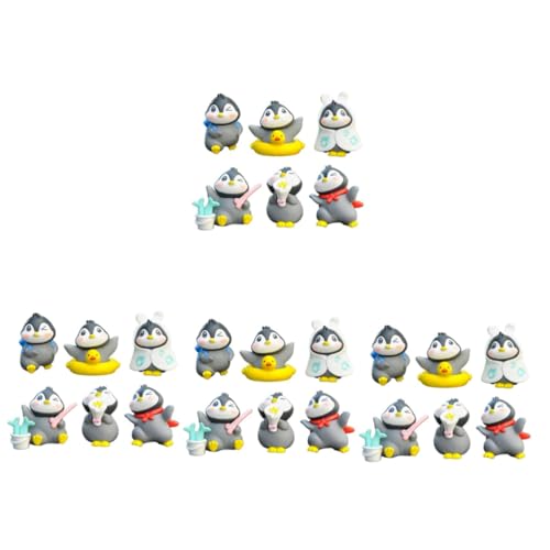 FONDOTIN 4 Sätze Mini-Pinguin-Puppe Für Kinderspielzeug Geburtstagsmitgebsl Raumdeko Dekoration Kleine Ornamente Miniatur-Pinguin- Kleines Pinguindekor PVC 6 Stück * 4 FONDOTIN 4 Sätze Mini-Pinguin-Puppe Für Kinderspielzeug Geburtstagsmitgebsl Raumdeko Dekoration Kleine Ornamente Miniatur-Pinguin- Kleines Pinguindekor PVC 6 Stück * 4 von FONDOTIN