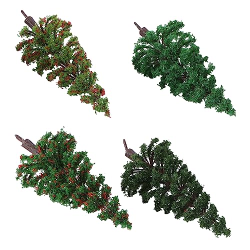 FONDOTIN 4 Stück Teiliges Miniatur Baum Modell Langlebige Simulation Bäume für Sandtisch Landschaftsdekoration Robustes Zubehör für Mini Puppenhaus und Modellbau Vielseitig Einsetzbar FONDOTIN 4 Stück Teiliges Miniatur Baum Modell Langlebige Simulation Bäume für Sandtisch Landschaftsdekoration Robustes Zubehör für Mini Puppenhaus und Modellbau Vielseitig Einsetzbar von FONDOTIN