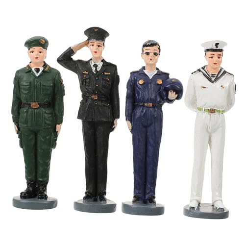 FONDOTIN 4Er Set Sandtischfiguren Bausätze Bausatz Modellmaterial Bauen Szene für spielzeugsoldaten scheibengardinen Miniaturfiguren Miniatur-Soldat- - Harz FONDOTIN 4Er Set Sandtischfiguren Bausätze Bausatz Modellmaterial Bauen Szene für spielzeugsoldaten scheibengardinen Miniaturfiguren Miniatur-Soldat- - Harz von FONDOTIN