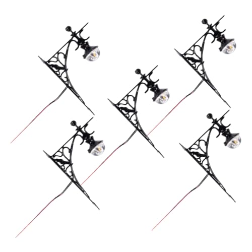 FONDOTIN 5 Stück Miniatur Wandlampen Teiliges Modell für Miniaturlandschaften Warmweiße Beleuchtung für Puppenhäuser und Sandtisch Dekorationen FONDOTIN 5 Stück Miniatur Wandlampen Teiliges Modell für Miniaturlandschaften Warmweiße Beleuchtung für Puppenhäuser und Sandtisch Dekorationen von FONDOTIN