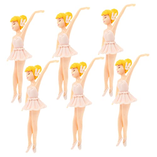 FONDOTIN 6 Stück Ballet Mädchen Schlüsselanhänger Deko PVC Figuren für Landschaft Tortendeko und DIY Projekte Adorable Cake Toppers Kreative Handwerksideen FONDOTIN 6 Stück Ballet Mädchen Schlüsselanhänger Deko PVC Figuren für Landschaft Tortendeko und DIY Projekte Adorable Cake Toppers Kreative Handwerksideen von FONDOTIN