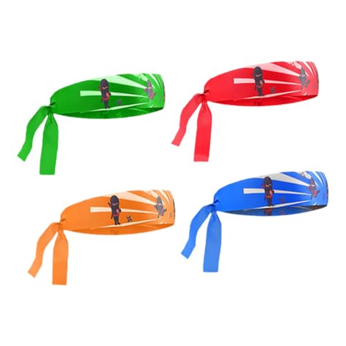 FONDOTIN 6 Stück Ninja Stirnbänder für Teiliges Verstellbar Komfortabel Klassisches Japanisches Design für Karate Faschingskostüme Jungen Mädchen Zubehör FONDOTIN 6 Stück Ninja Stirnbänder für Teiliges Verstellbar Komfortabel Klassisches Japanisches Design für Karate Faschingskostüme Jungen Mädchen Zubehör von FONDOTIN