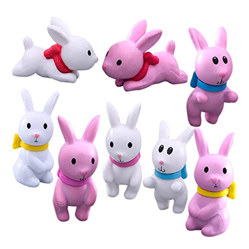 FONDOTIN 8 Stück Sukkulente Puppen -Ornamente Plüsch Hase Kaninchen Dekorationen Ausgestopft Oh Party Form Klein Mini -tierfiguren PVC-Kunststoff Zufällige Farbe FONDOTIN 8 Stück Sukkulente Puppen -Ornamente Plüsch Hase Kaninchen Dekorationen Ausgestopft Oh Party Form Klein Mini -tierfiguren PVC-Kunststoff Zufällige Farbe von FONDOTIN