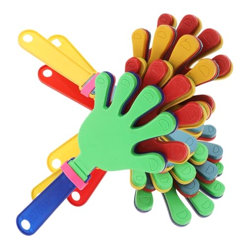 FONDOTIN 8 Stück Teiliges Handklatscher aus Kunststoff Bunte Klatschspielzeuge Laute Geräuschmacher für Halloween Geburtstagsfeiern Sportveranstaltungen Party Mitgebsel zur Unterhaltung FONDOTIN 8 Stück Teiliges Handklatscher aus Kunststoff Bunte Klatschspielzeuge Laute Geräuschmacher für Halloween Geburtstagsfeiern Sportveranstaltungen Party Mitgebsel zur Unterhaltung von FONDOTIN