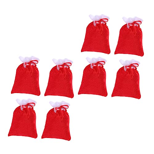 FONDOTIN 8 Stück Weihnachtsplüschbeutel Mit Kordelzug Beutel Verpackungsbeutel Weihnachtssack Beutebeutel Verpackungsbeutel Kordelzugbeutel Süßigkeiten Partytüten Lolly Beutel FONDOTIN 8 Stück Weihnachtsplüschbeutel Mit Kordelzug Beutel Verpackungsbeutel Weihnachtssack Beutebeutel Verpackungsbeutel Kordelzugbeutel Süßigkeiten Partytüten Lolly Beutel von FONDOTIN