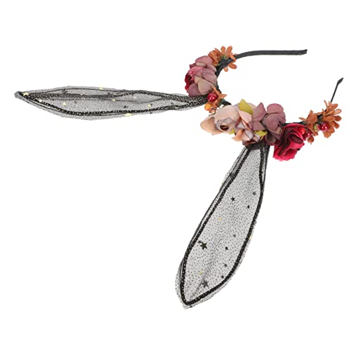 FONDOTIN Bunny Ear Haarschmuck Dekoratives Haarband mit Blumen Lace und Kaninchenohren für Partys Cosplay und Anlässe Wie Geburtstag Maskerade und Mehr FONDOTIN Bunny Ear Haarschmuck Dekoratives Haarband mit Blumen Lace und Kaninchenohren für Partys Cosplay und Anlässe Wie Geburtstag Maskerade und Mehr von FONDOTIN