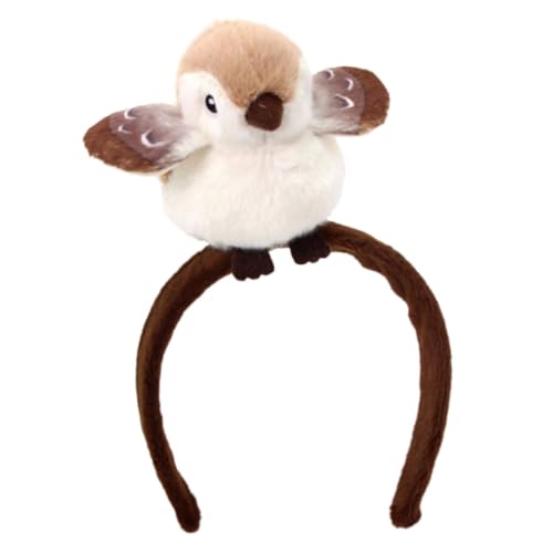FONDOTIN Cartoon Plüschvogel Stirnband Weiches und Flauschiges Gesichtswäsche Haarband für Erwachsene für Make Up Spa und Fotorequisiten für Kopfgrößen FONDOTIN Cartoon Plüschvogel Stirnband Weiches und Flauschiges Gesichtswäsche Haarband für Erwachsene für Make Up Spa und Fotorequisiten für Kopfgrößen von FONDOTIN