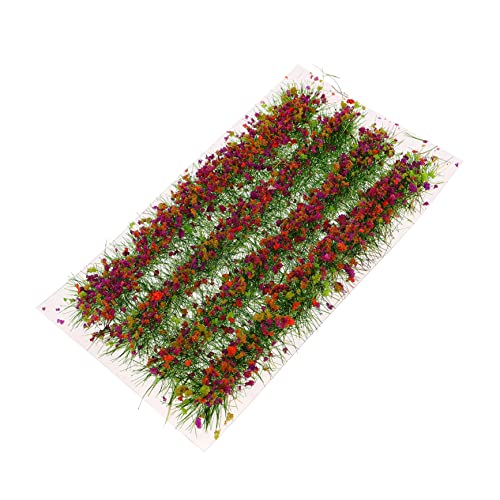 FONDOTIN DIY Landschaftsdekor Künstliche Blumencluster für Sandtisch Modellbau und Micro Landschaft Lebendige Pflanzen für Projekte Vielseitig Einsetzbar von FONDOTIN