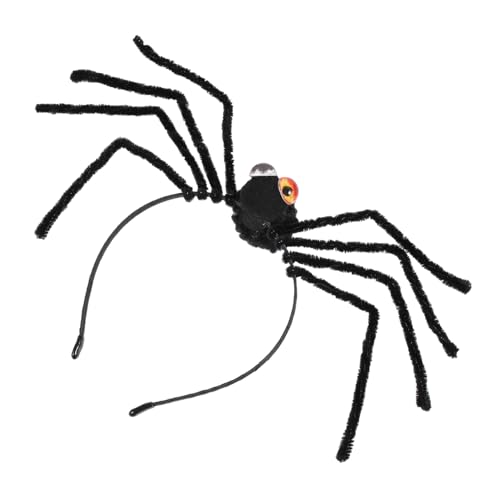 FONDOTIN Halloween Haarreif Spinne aus Leichtem Material Originelles Design Komfortabel und Atmungsaktiv Vielseitig für Kostümparty Cosplay und Halloween Dekoration für Erwachsene von FONDOTIN