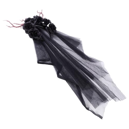 FONDOTIN Halloween Waldparty Geweih Stirnband Kopfschmuck Leichtes Branch Headband für Damen und Mädchen als Halloween Kostüm Accessoire von FONDOTIN