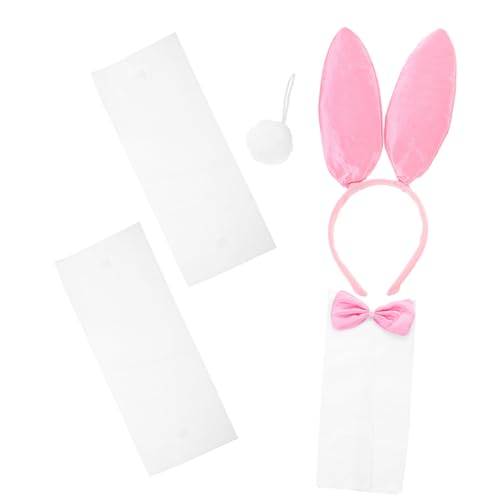 FONDOTIN Hasenohren Haarreif für Frauen und Mädchen Leichtes Langlebiges Bunny Headband mit Ohrdesign für Ostern Halloween Karneval Partys und Cosplay von FONDOTIN