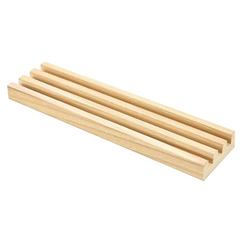 FONDOTIN Holz Domino Halter Stabiler Domino Rack Organizer für Bequemes für Senioren und Patienten DIY Holzspielzeug Präzise Aufbewahrung von Dominosteinen FONDOTIN Holz Domino Halter Stabiler Domino Rack Organizer für Bequemes für Senioren und Patienten DIY Holzspielzeug Präzise Aufbewahrung von Dominosteinen von FONDOTIN