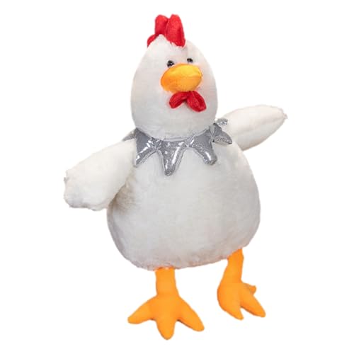 FONDOTIN Kuscheliges Huhn Plüschtier mit Großem Bauch Weiches Süßes Stofftier für Sofa und Schlafdekoration Lustiges für Freunde Bequemes Schmusetier für Zuhause und Unterwegs von FONDOTIN