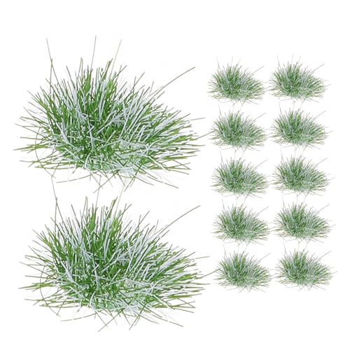 FONDOTIN Micro Landscape Grasbüschel Realistische Miniatursträucher für Diorama Modellbau Langlebige und Wetterfeste Gras Cluster für Garten Zubehör Modelleisenbahn und Outdoor Szenen FONDOTIN Micro Landscape Grasbüschel Realistische Miniatursträucher für Diorama Modellbau Langlebige und Wetterfeste Gras Cluster für Garten Zubehör Modelleisenbahn und Outdoor Szenen von FONDOTIN