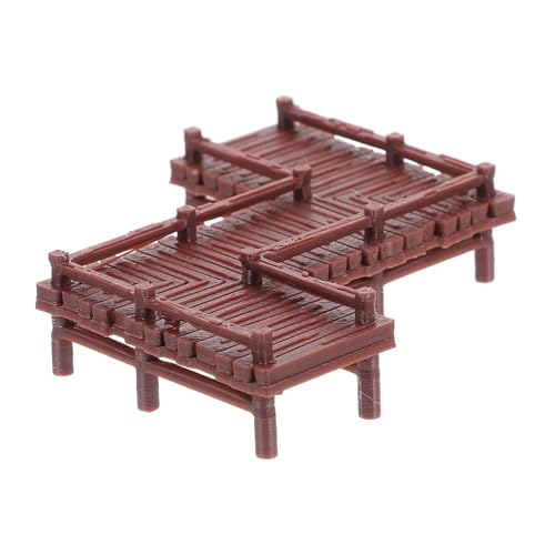 FONDOTIN Mikro-landschaftsverzierung Brückenmodell Selber Bauen Mikrobrückendekoration Winziges Brückenschiff Mini-DIY-brücke Miniaturbrücke Winzige Brücke Brückenmodell Brown Pp FONDOTIN Mikro-landschaftsverzierung Brückenmodell Selber Bauen Mikrobrückendekoration Winziges Brückenschiff Mini-DIY-brücke Miniaturbrücke Winzige Brücke Brückenmodell Brown Pp von FONDOTIN