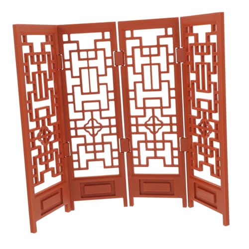 FONDOTIN Mini Ancient Style Screen Miniatur-Puppenstubenmöbel Puppenhaus-Dekore Bildschirmornament Mini-Bildschirm im chinesischen Stil dekorativer Bildschirm Mini-Faltwand pla Schokolade FONDOTIN Mini Ancient Style Screen Miniatur-Puppenstubenmöbel Puppenhaus-Dekore Bildschirmornament Mini-Bildschirm im chinesischen Stil dekorativer Bildschirm Mini-Faltwand pla Schokolade von FONDOTIN