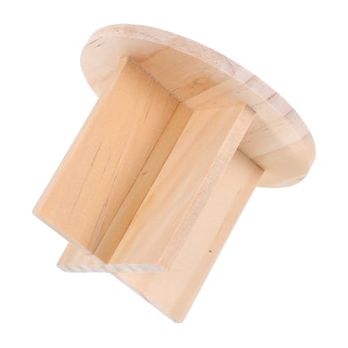 FONDOTIN Miniatur Dollhouse Möbel Set Holz Miniatur Endtisch Ideal Für Puppenhaus Schlafzimmer Miniaturpuppenhaus Esstisch Dollhouse Tisch Modell von FONDOTIN
