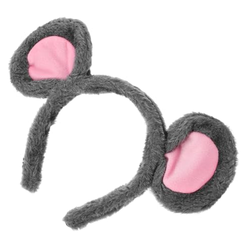 FONDOTIN Niedlicher Mausohren Haarreifen aus Plüsch Bequem und Rutschfest Perfektes Tierkostüm Accessoire für Halloween Cosplay Partys und Karneval Langlebig und Formstabil FONDOTIN Niedlicher Mausohren Haarreifen aus Plüsch Bequem und Rutschfest Perfektes Tierkostüm Accessoire für Halloween Cosplay Partys und Karneval Langlebig und Formstabil von FONDOTIN