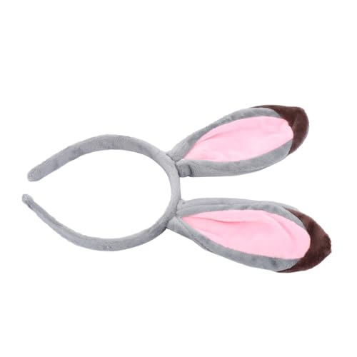 FONDOTIN Niedliches Kaninchenohren Haarreif Plüsch Stirnband Karneval Kostüm Party Zubehör für Frauen Mädchen Ostern Halloween Cosplay FONDOTIN Niedliches Kaninchenohren Haarreif Plüsch Stirnband Karneval Kostüm Party Zubehör für Frauen Mädchen Ostern Halloween Cosplay von FONDOTIN