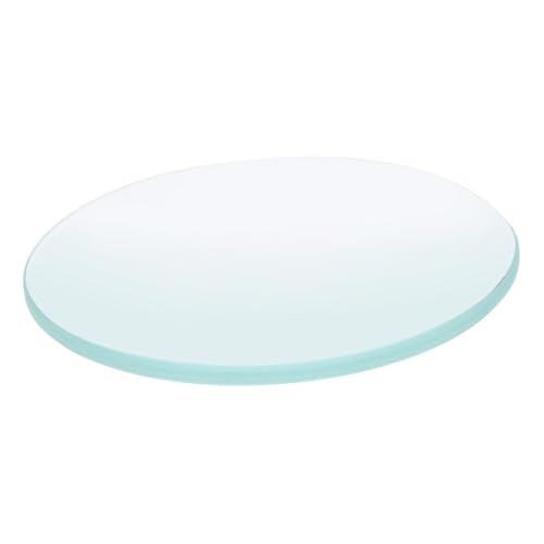 FONDOTIN Optische Glaslinse Brennweite Konvexe Lupe für Physikunterricht Solarheizung Diy-projekte Vielseitige Langlebige Vergrößerungslinse für Klare Sicht von FONDOTIN