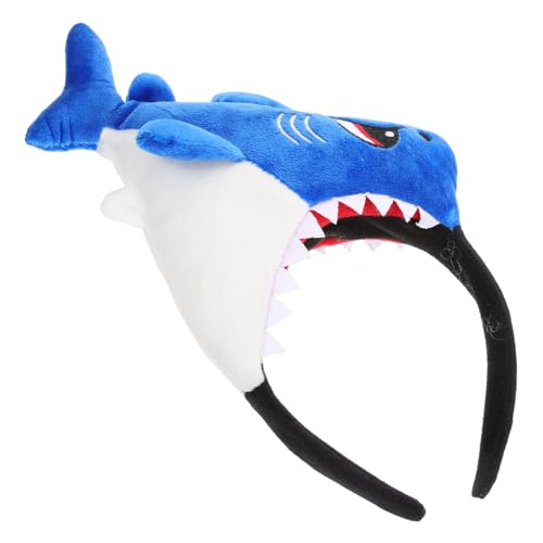 FONDOTIN Shark Stirnband für und Mädchen Lustiges Halloween Kostüm Zubehör Haarreifen für Partys und Alltagslook Strapazierfähig und Stylisch von FONDOTIN