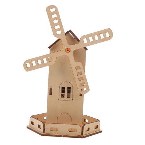 FONDOTIN Solar Betriebenes DIY Windmühlen für Pädagogisches Wissenschaftsspielzeug aus Holz Umweltfreundlich Fördert Beobachtung und für Kreative und Gartenaktivitäten FONDOTIN Solar Betriebenes DIY Windmühlen für Pädagogisches Wissenschaftsspielzeug aus Holz Umweltfreundlich Fördert Beobachtung und für Kreative und Gartenaktivitäten von FONDOTIN