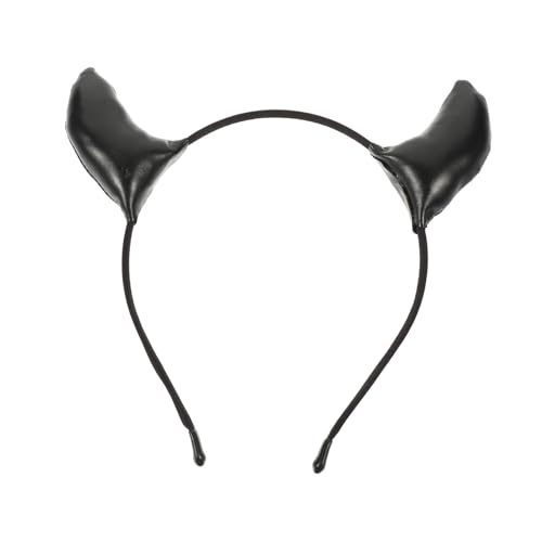 FONDOTIN Teufelshörner Stirnband Halloween Kostüm Zubehör Leichtes Komfortables Haarreif mit Kreativem Hörner Design für Party Cosplay Fasching und Erwachsene FONDOTIN Teufelshörner Stirnband Halloween Kostüm Zubehör Leichtes Komfortables Haarreif mit Kreativem Hörner Design für Party Cosplay Fasching und Erwachsene von FONDOTIN