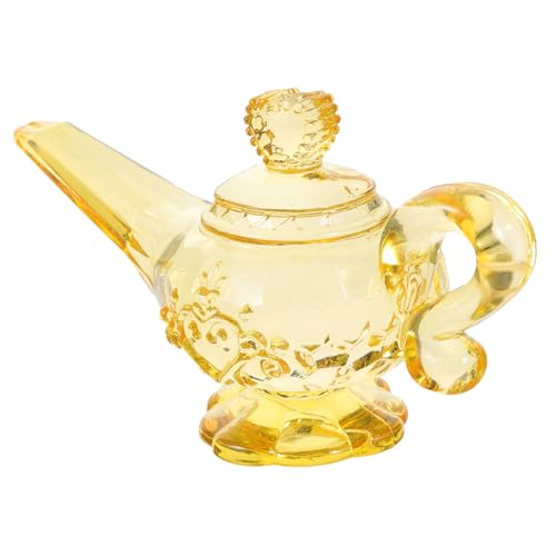 FONDOTIN Transparente -zauberlampe Für Aus Acryl Einstellbar Lichter Nachttisch Laternen Wiederaufladbar Led Party Funkeln Klein Fee Lampen Wunschlampe Yellow von FONDOTIN