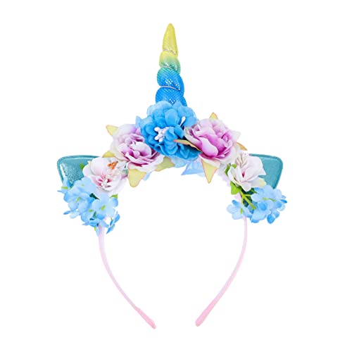 FONDOTIN Unicorn Haarreif Einhorn Stirnband aus Leichtem mit Einzigartigem Horn Design für Kindergeburtstag Karneval Fasching und Party Modisches Accessoire für Mädchen Zufällige Farbe FONDOTIN Unicorn Haarreif Einhorn Stirnband aus Leichtem mit Einzigartigem Horn Design für Kindergeburtstag Karneval Fasching und Party Modisches Accessoire für Mädchen Zufällige Farbe von FONDOTIN