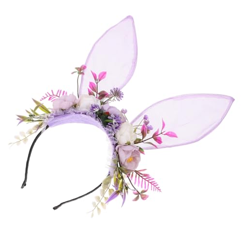 FONDOTIN Verstellbares Ohr headband aus Flauschigem Material Leichtes Modisches Accessoire für Frauen Vielseitiger Party haarreif mit Blumen design Geeignet für Altersgruppen und Anlässe FONDOTIN Verstellbares Ohr headband aus Flauschigem Material Leichtes Modisches Accessoire für Frauen Vielseitiger Party haarreif mit Blumen design Geeignet für Altersgruppen und Anlässe von FONDOTIN