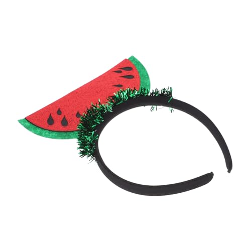 FONDOTIN Wassermelonen Stirnband für Partys Lustiger Haarschmuck mit Charmantem Design Accessoire für Reisen Feiern und Alltag für Erwachsene FONDOTIN Wassermelonen Stirnband für Partys Lustiger Haarschmuck mit Charmantem Design Accessoire für Reisen Feiern und Alltag für Erwachsene von FONDOTIN