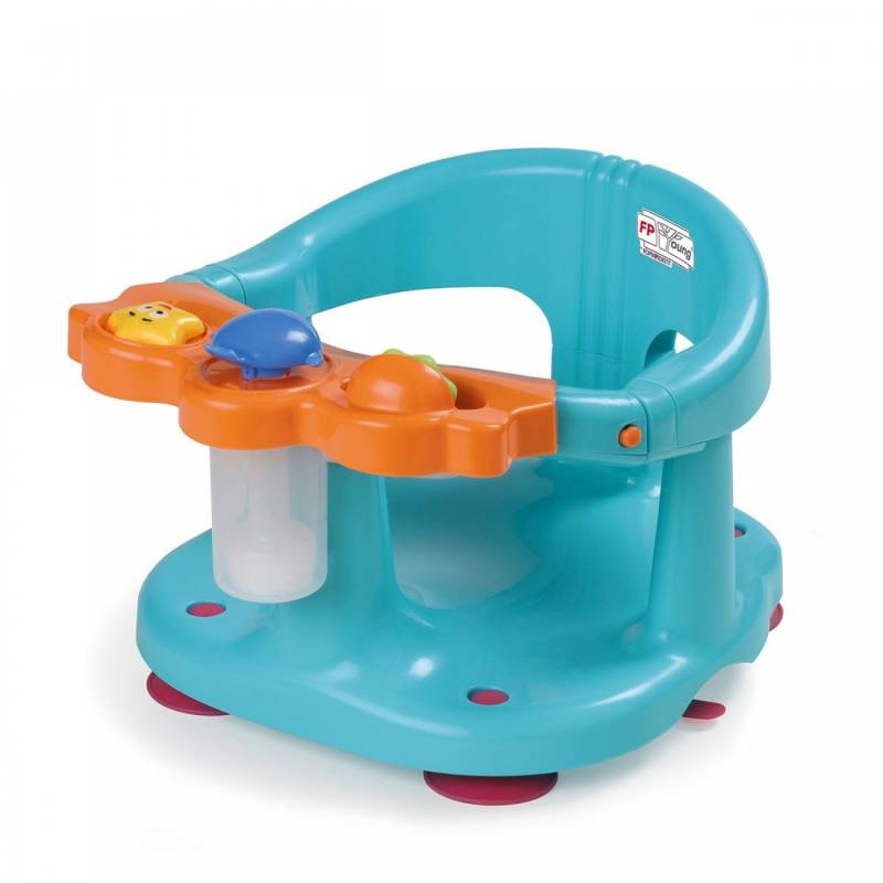 Badesitz Foppapedretti Tuffetto Orange Hellblau von FOPPAPEDRETTI