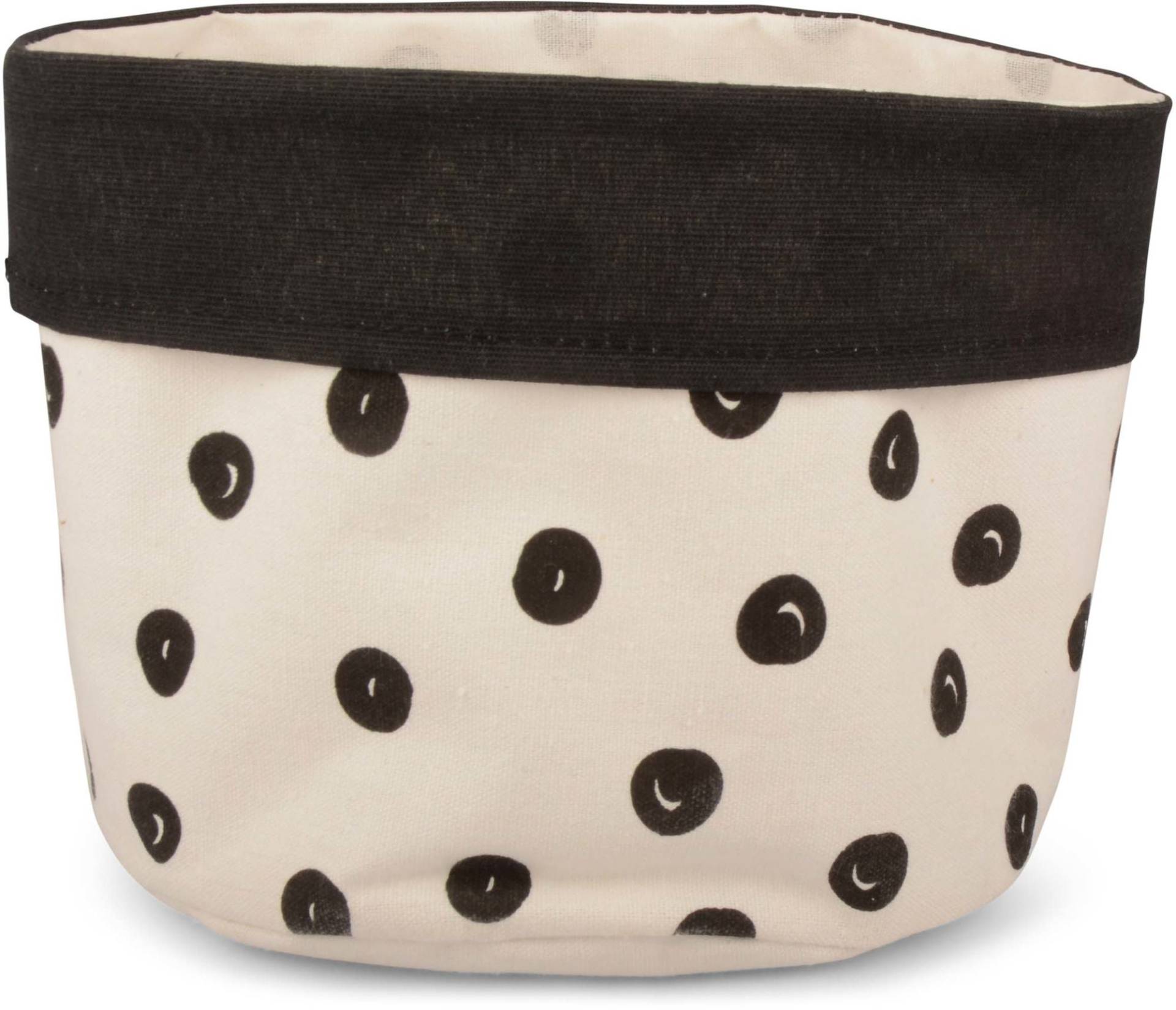 Form Living Aufbewahrungskorb Punkte Groß, Beige/Schwarz Form Living Aufbewahrungskorb Punkte Groß, Beige/Schwarz von FORM Living