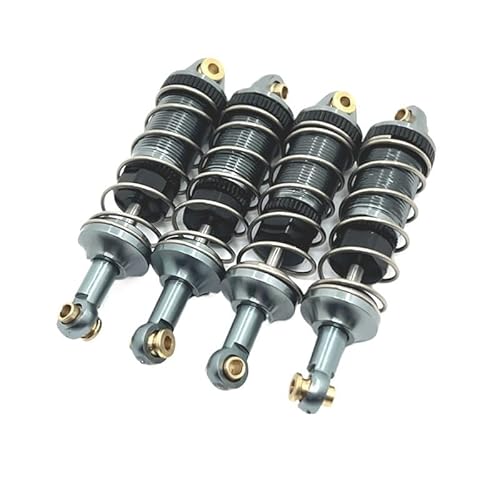 FORMIAHA 14301 14302 14303 hydraulische Stoßdämpfer Stoßdämpfer Rc Auto Teile Schock(Titanium Color) von FORMIAHA