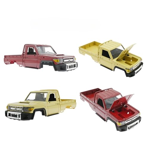 FORMIAHA MN82 LC79 Karosserie 1/12 Auto-Upgrade-Teile Ersatzzubehör(Yellow) von FORMIAHA