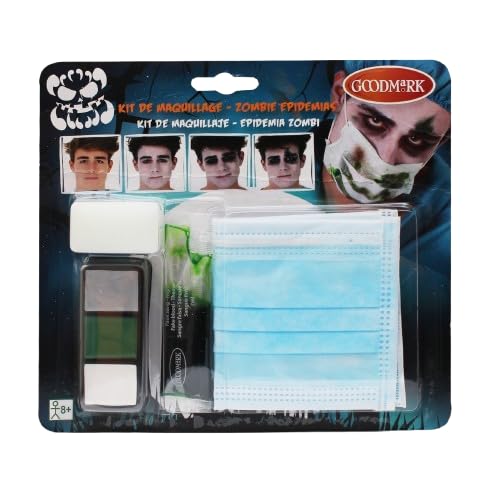 FORNOR - Halloween-Make-up-Set, Mehrfarbig (12790) von FORNOR
