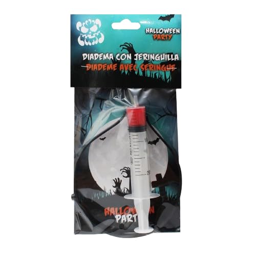 FORNOR - Stirnband mit Spritze Halloween (16069) von FORNOR