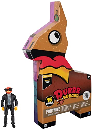 FORTNITE FNT0797 Supply Llama - Unboxing Set Giller, bewegliche Actionfigur mit 9 Waffen, Zubehör und exklusivem Sticker, Spielzeug ab 8 Jahren FORTNITE FNT0797 Supply Llama - Unboxing Set Giller, bewegliche Actionfigur mit 9 Waffen, Zubehör und exklusivem Sticker, Spielzeug ab 8 Jahren von FORTNITE