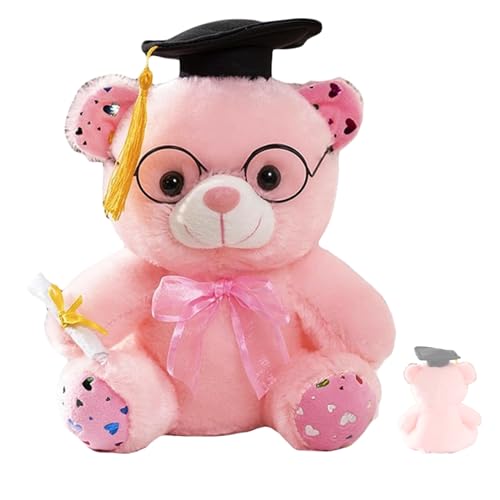 FOTJDRUJ ExamensbäR, PlüSenbäR Mit BachelorhüTe, Teddybear Spielzeug,Weich Fluffy,Nicht Leicht Deformierbar,üBerraschungsgeschenke für Absolventen, Party Dekoration FOTJDRUJ ExamensbäR, PlüSenbäR Mit BachelorhüTe, Teddybear Spielzeug,Weich Fluffy,Nicht Leicht Deformierbar,üBerraschungsgeschenke für Absolventen, Party Dekoration von FOTJDRUJ