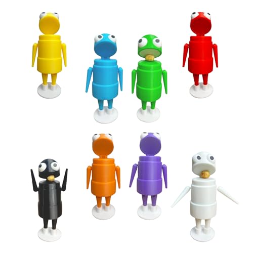 FOTJDRUJ Figur Spielzeug, Cartoon Mode Fittings, Mit Hochwertigen Materialien, Raffiniertes Design, Bunte Farben, Geeignet FüR Schlafzimmer, BüRo Und Esstisch Dekoration von FOTJDRUJ