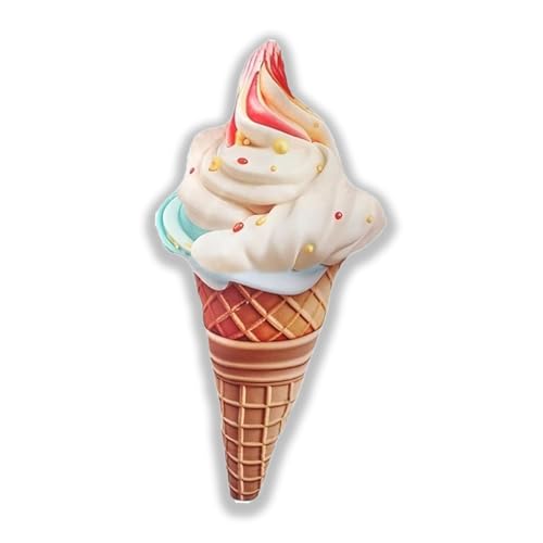 FOTJDRUJ Plush Ice Cream, EiscremeföRmige PlüSchkissen, Weicher Komfort, Kindergeschenke, Umarmspielzeug, Party-Heimdekoration, Fotoretikel FOTJDRUJ Plush Ice Cream, EiscremeföRmige PlüSchkissen, Weicher Komfort, Kindergeschenke, Umarmspielzeug, Party-Heimdekoration, Fotoretikel von FOTJDRUJ