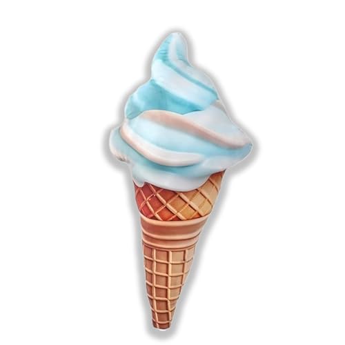FOTJDRUJ Plush Ice Cream, EiscremeföRmige PlüSchkissen, Weicher Komfort, Kindergeschenke, Umarmspielzeug, Party-Heimdekoration, Fotoretikel FOTJDRUJ Plush Ice Cream, EiscremeföRmige PlüSchkissen, Weicher Komfort, Kindergeschenke, Umarmspielzeug, Party-Heimdekoration, Fotoretikel von FOTJDRUJ