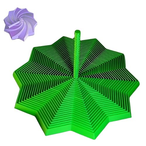 Fidget Toys Erwachsene, 3D Druck Erweitert Sinne Fidget Star,Zellrotation Spirale Design,für Entspannung, Entspannung,AufmerksamkeitsüBung, Sinnerreizung von FOTJDRUJ