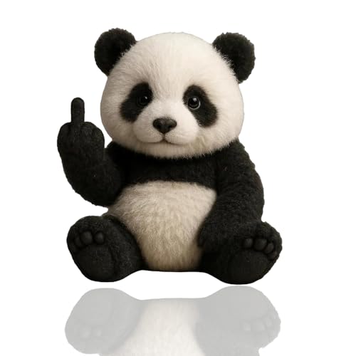 Plüschtiere Mit Mittelfinger, Weiches Lustiges Mittelfingertier, Emotionale UnterstüTzung Und Stresslinderung, Home Office Desktop Dekoration, Einzigartig Und Charmant von FOTJDRUJ