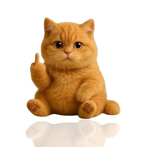 Plüschtiere Mit Mittelfinger, Weiches Lustiges Mittelfingertier, Emotionale UnterstüTzung Und Stresslinderung, Home Office Desktop Dekoration, Einzigartig Und Charmant von FOTJDRUJ