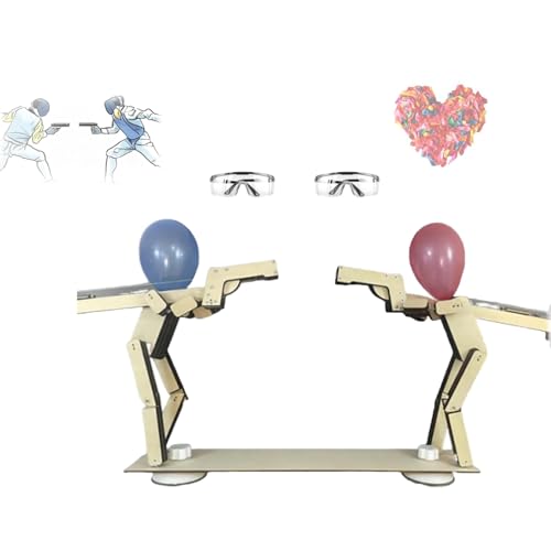 Wooden Balloon Battle Game, Interaktives Holzspielzeug, Einzigartige Ballonkämpfe, Die Spannung Anregen, Ist EIN Geschenk Für Familien, Kinder Oder Kollegen von FOTJDRUJ