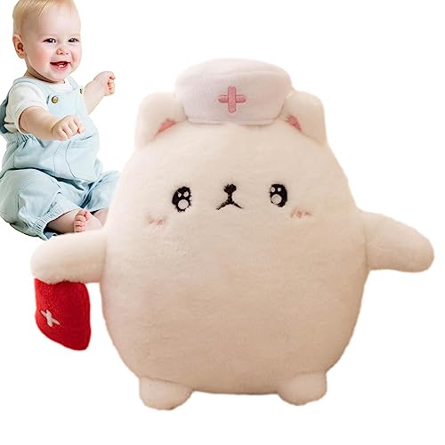 FOUNCY Spielzeug für gefüllte Katzen, Krankenschwester Death Wizard Cat Design gefüllte Plüschtiere | tragbares weiches Plüschtier für Kinderzimmer, Ornamente für Spiele, Weihnachtsgeschenke FOUNCY Spielzeug für gefüllte Katzen, Krankenschwester Death Wizard Cat Design gefüllte Plüschtiere | tragbares weiches Plüschtier für Kinderzimmer, Ornamente für Spiele, Weihnachtsgeschenke von FOUNCY