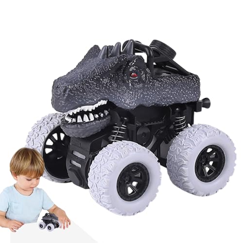FOUNCY Trägheitsauto | Pädagogische Dinosaurierautos | Tierautospielzeug für Kinder Jungen und Mädchen im Alter von 3–8 Jahren, Reibungsspielzeug, Dinosaurierspielzeug, Geschenke für Geburtstags von FOUNCY